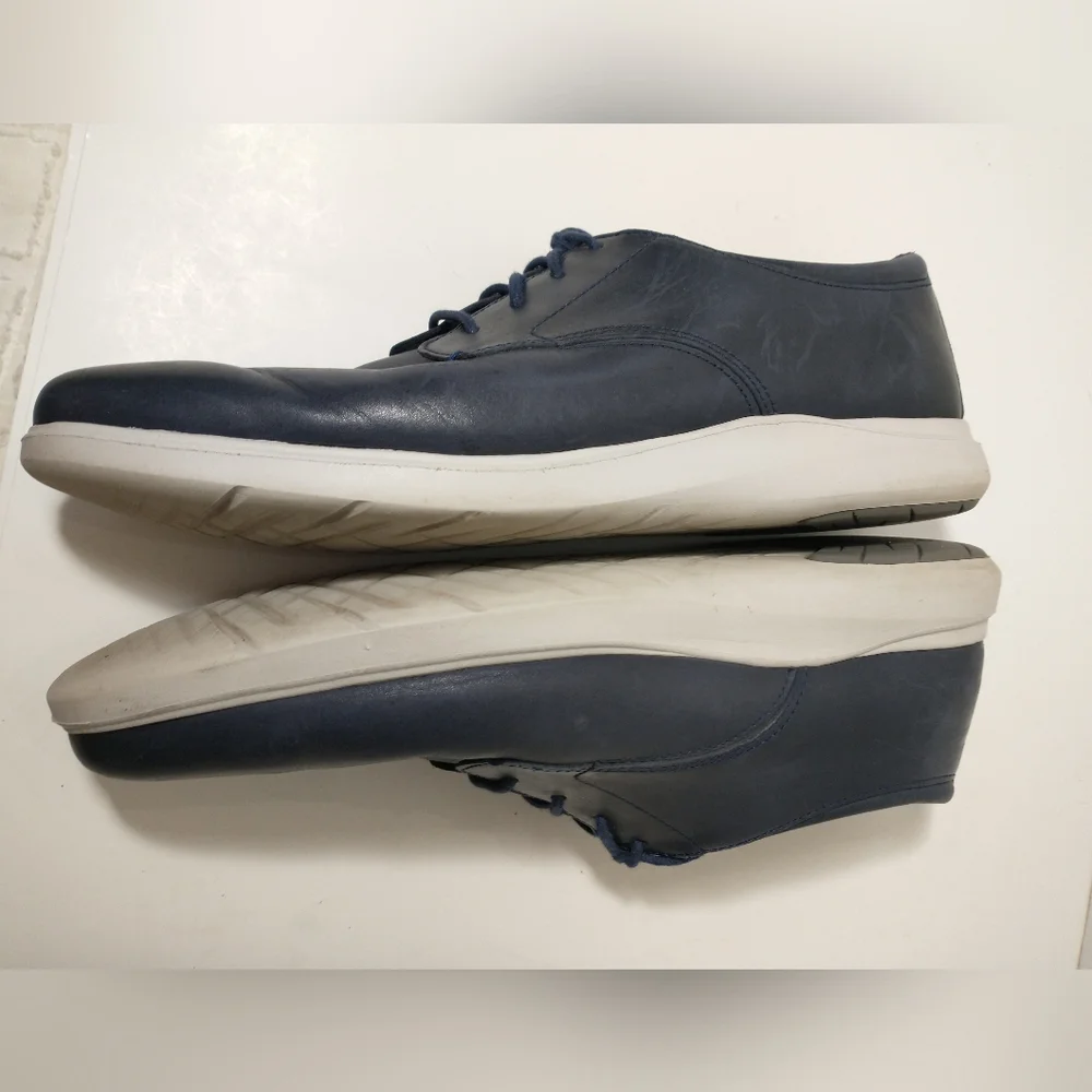 Cole Haan Grand Plus Essex Wedge Oxford,‎ Blue, Men's Size 11.5